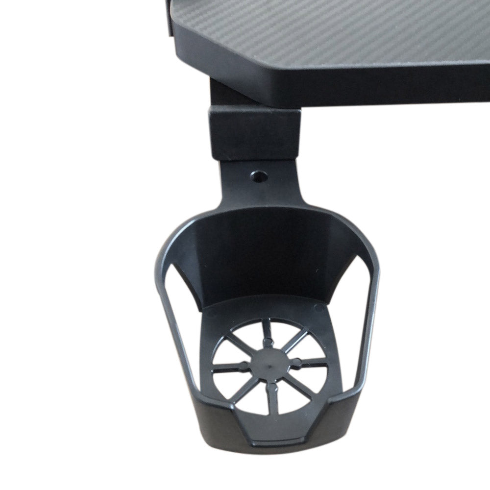 Professional Carbon Fibre Gaming Desk with LED Lighting